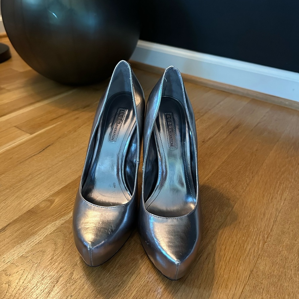 Bcbgeneration Silver Heels - image 2